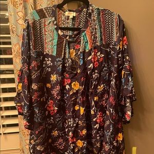 Multi colored dress L